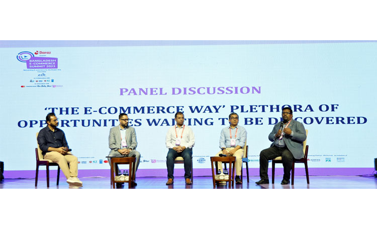 বাংলাদেশ ব্র্যান্ড ফোরামের আয়োজনে সফলভাবে অনুষ্ঠিত হলো দ্বিতীয় বাংলাদেশ ই-কমার্স সামিট বাংলাদেশ ব্র্যান্ড ফোরামের আয়োজনে সফলভাবে অনুষ্ঠিত হলো দ্বিতীয় বাংলাদেশ ই-কমার্স সামিট