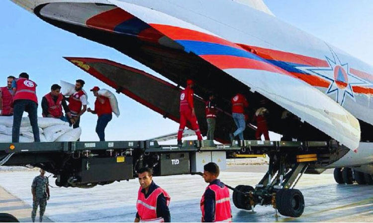 ফিলিস্তিনে দুই বিমানে ২৮ টন মানবিক সহায়তা পাঠালো রাশিয়া ফিলিস্তিনে দুই বিমানে ২৮ টন মানবিক সহায়তা পাঠালো রাশিয়া