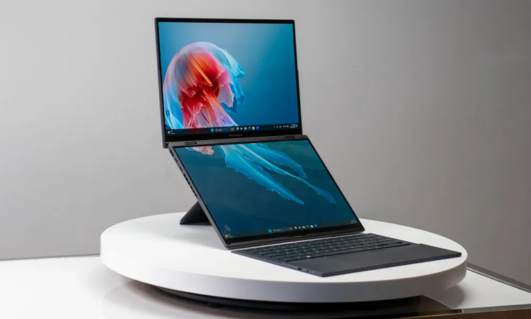 বিশ্বের প্রথম ১৪ ইঞ্চির ডুয়াল-স্ক্রিন ওলেড ল্যাপটপ: আসুস জেনবুক ডুও বিশ্বের প্রথম ১৪ ইঞ্চির ডুয়াল-স্ক্রিন ওলেড ল্যাপটপ: আসুস জেনবুক ডুও