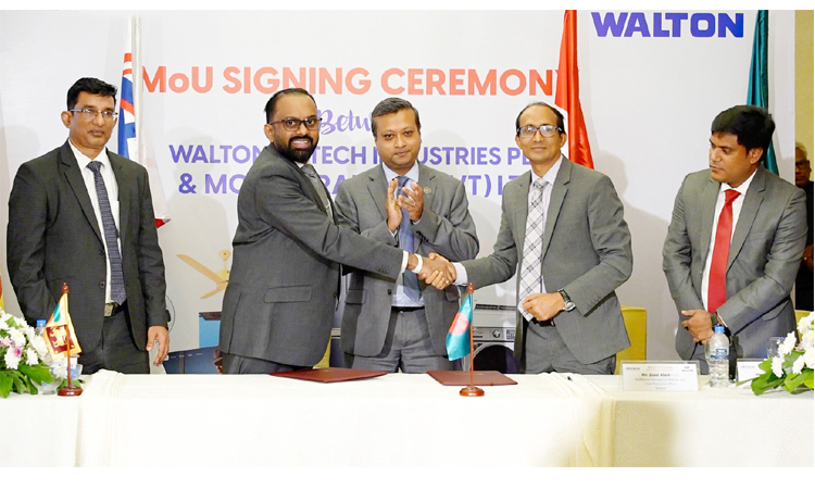 শ্রীলঙ্কায় নিজস্ব ব্র্যান্ড বিজনেস সম্প্রসারণ করছে ওয়ালটন শ্রীলঙ্কায় নিজস্ব ব্র্যান্ড বিজনেস সম্প্রসারণ করছে ওয়ালটন