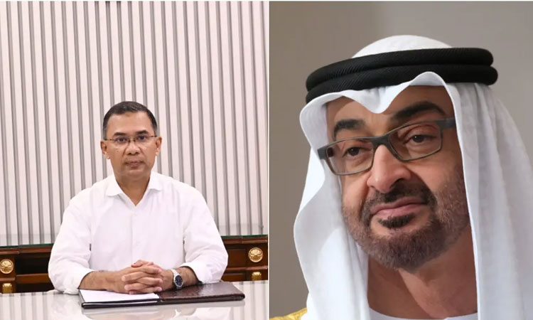 আমিরাতের প্রেসিডেন্টের কাছে প্রধানমন্ত্রী তারেক রহমানের চিঠি